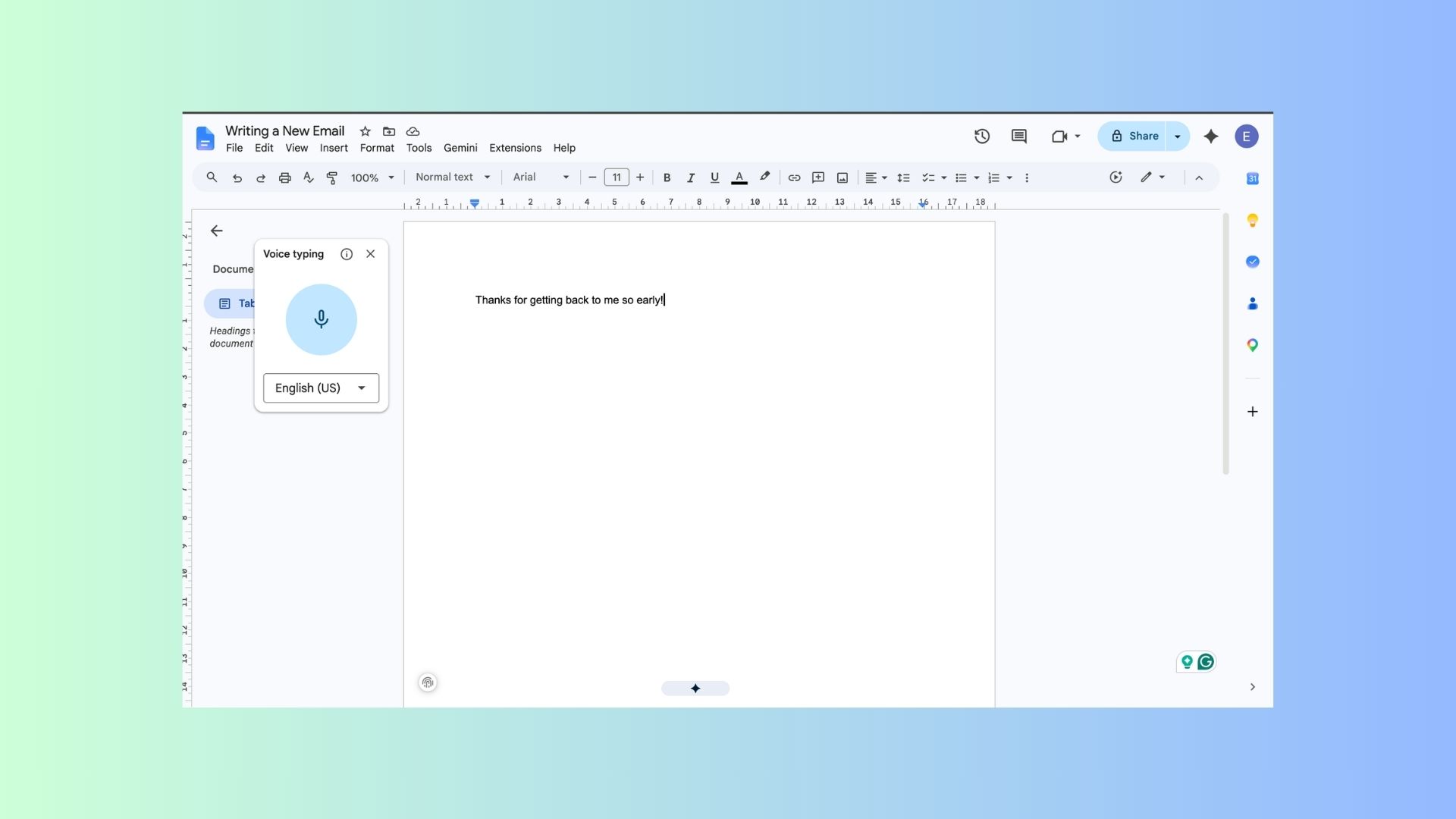 google docs live